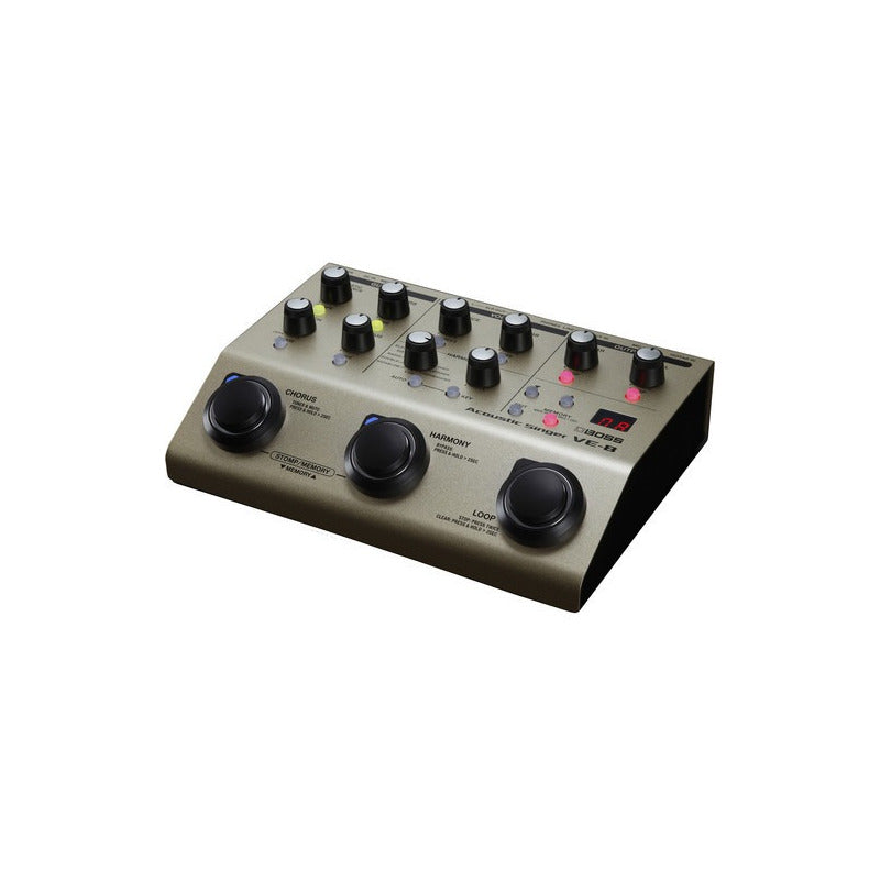 Boss Ve-8 Pedal De Efectos Acoustic Singer Effects Processor Beige