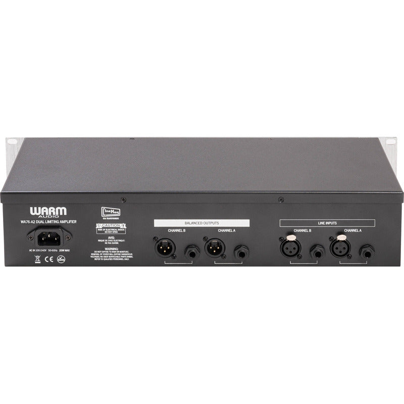 Warm Audio Wa76-a2 Compresor Fet Dual Procesador Dinamico