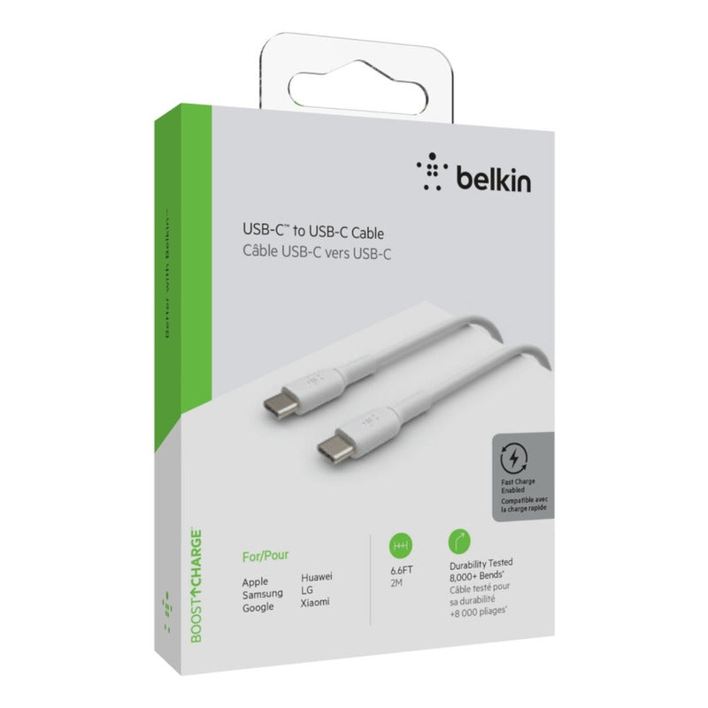 Belkin Boostcharge Cable Carga Rapida Usb-c 2 Metros