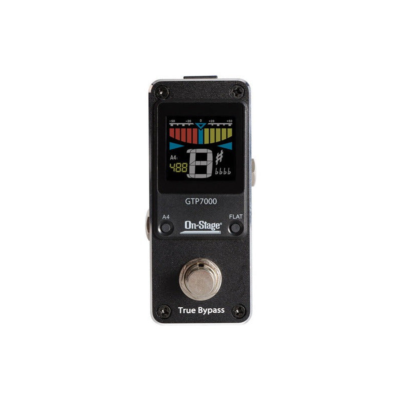 On-stage Mini Pedal Tuner Negro Negro