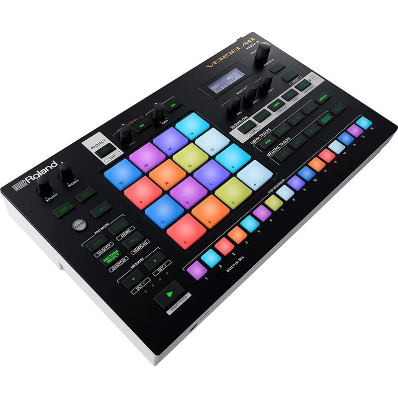 Roland Verselab Mv1 Controlador Para Produccion Musical Negro