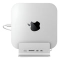 Mac Mini Hub Usb C 5 In 1 Con Bahía De Almacenamiento M.2 Gris
