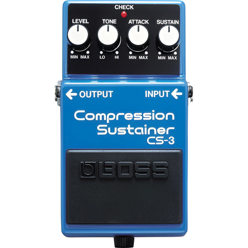 Boss Cs-3 Pedal De Efectos Compression Sustainer Azul
