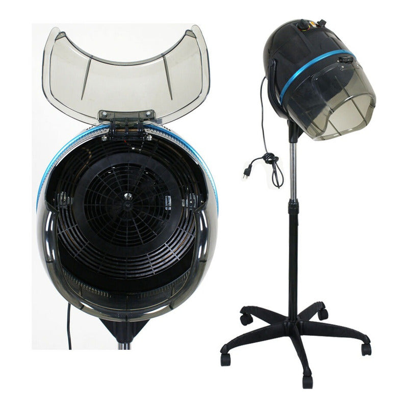 Secador De Pelo Profesional Multifuncional Portable Negro 110/220v