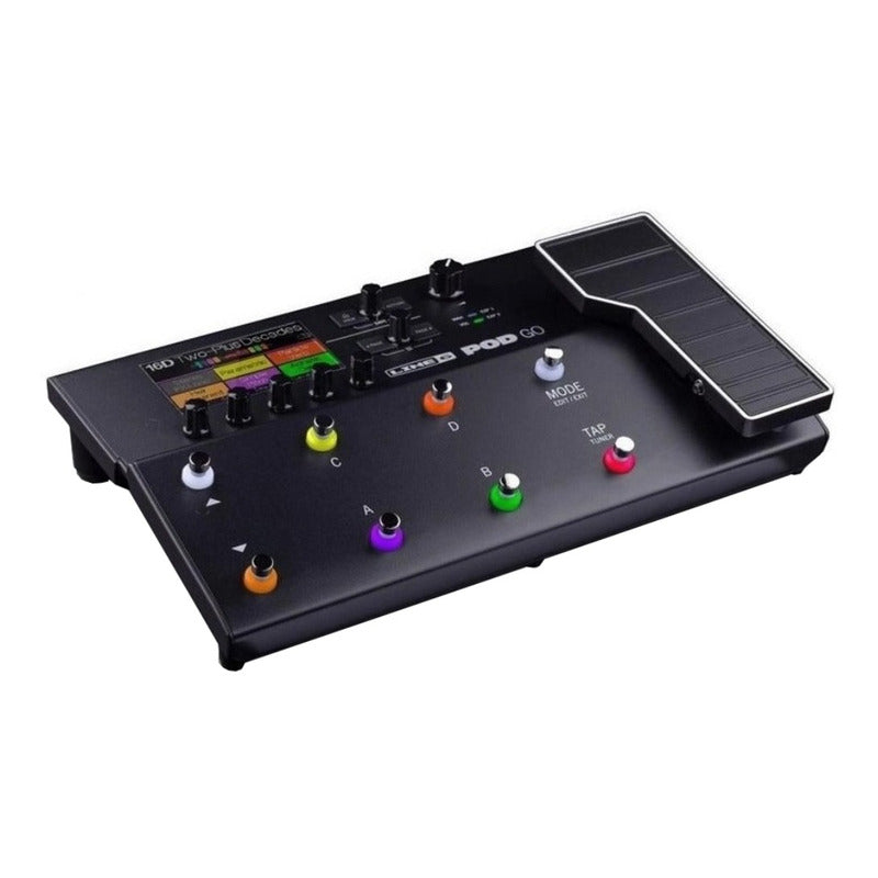 Line 6 Pod Go Pedal De Efectos Negro