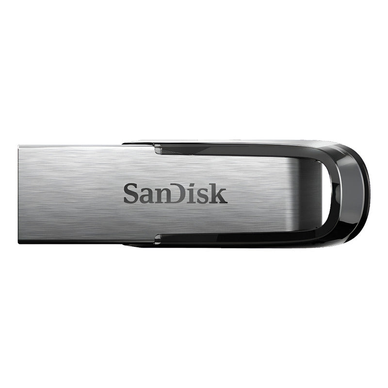 Sandisk Ultra Flair 128gb Memoria Usb 3.0 Plateado/negro