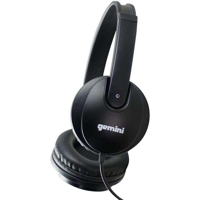 Gemini Djx-200 Audifonos Dj Profesional Negro Negro