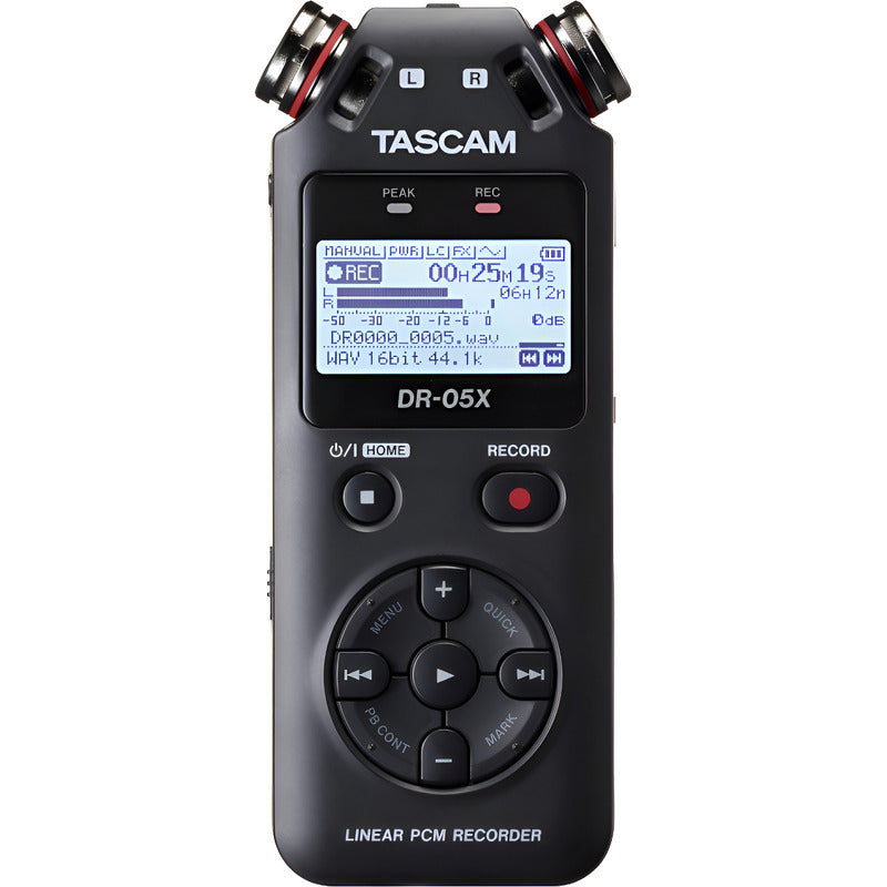 Tascam Dr-05x Grabadora Portatil Negro