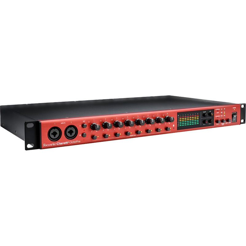 Focusrite Clarett+ Octopre Preamplificador De Mic Adat I/o