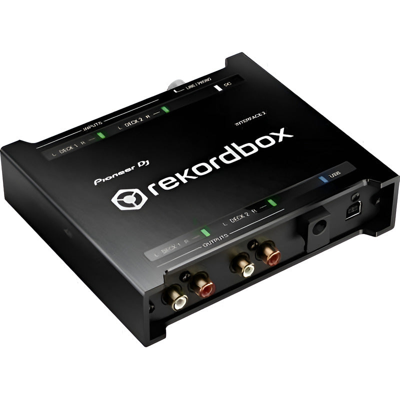 Pioneer Dj Interface 2 Interfaz De Audio Rekorbox Dj Dvs Negro No Aplica