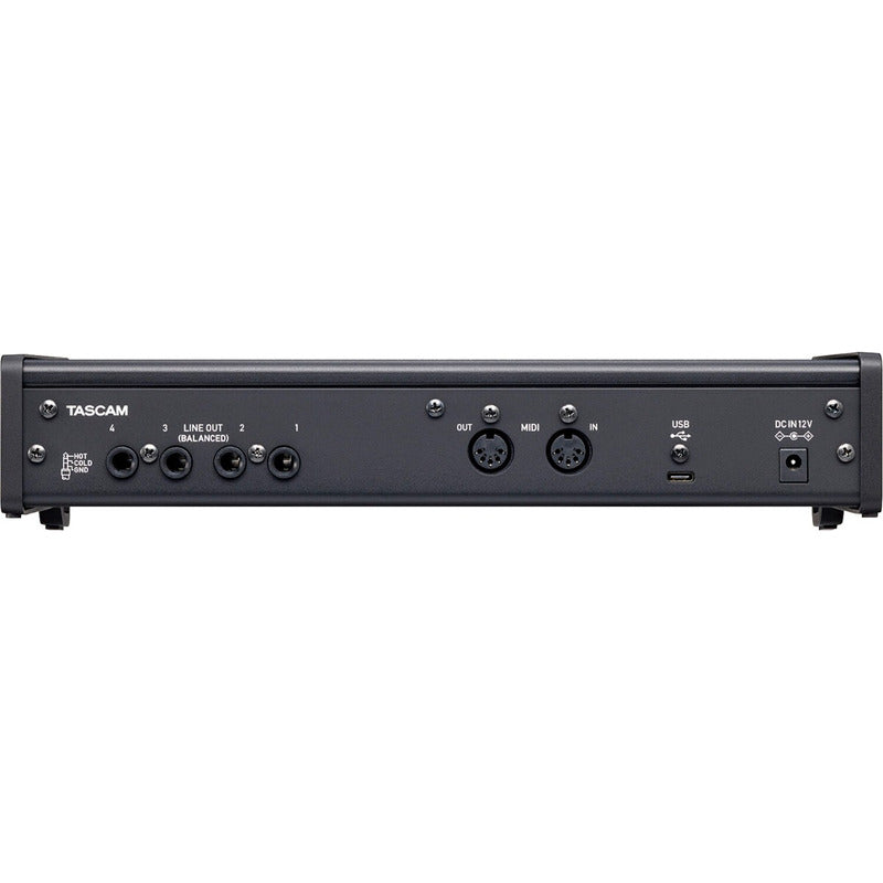 Tascam Us-4x4hr Interfaz De Audio Negro/rojo