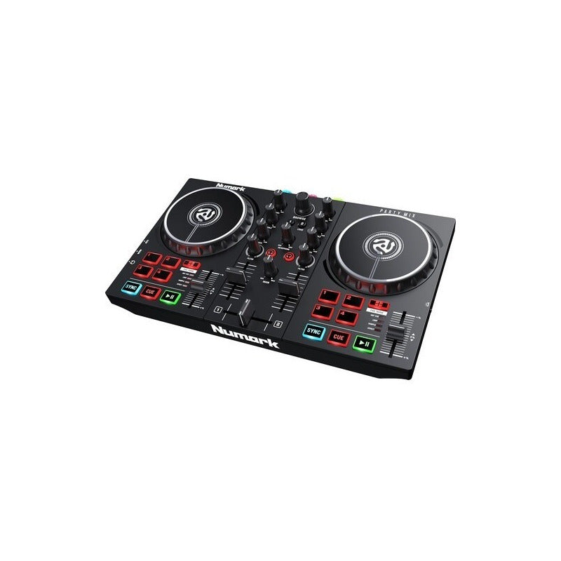 Numark Party Mix 2 Controlador Dj Con Show De Luces Negro