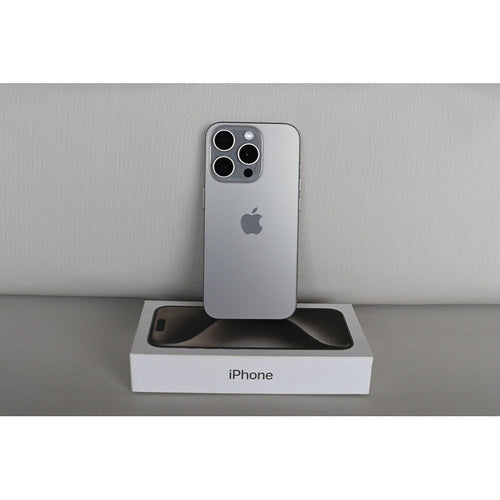 Apple iPhone 15 Pro 128 Gb 10/10 95% Batt Titanio Natural