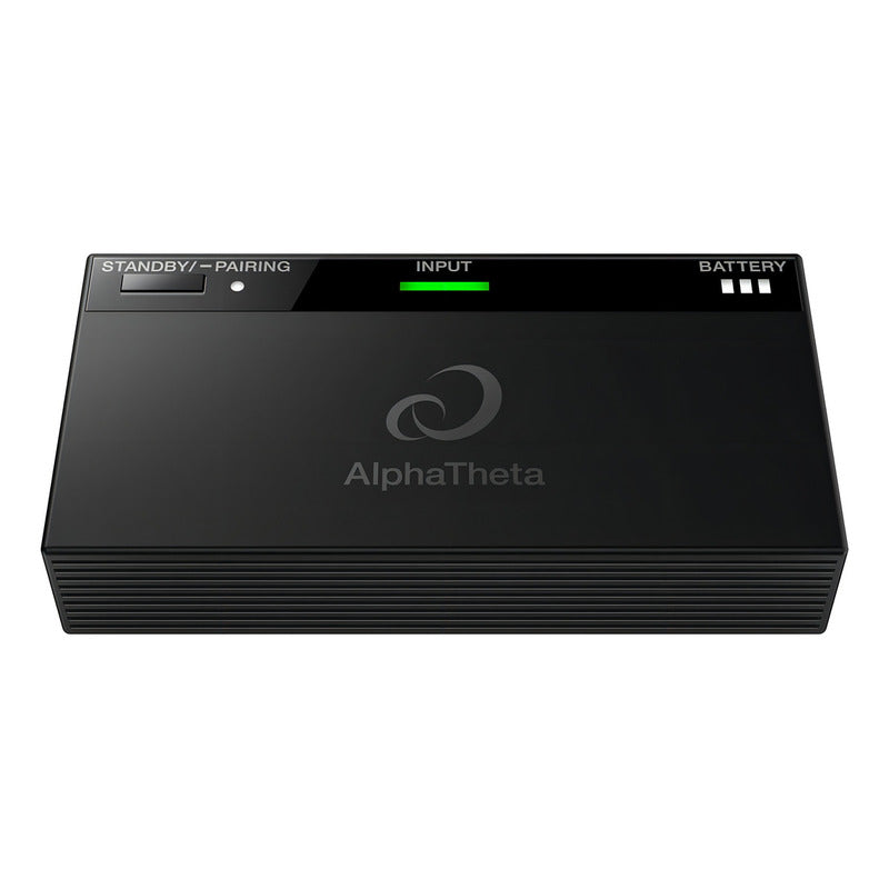 Alphatheta Hdj-f10-tx Audifonos Dj Wireless Con Trasmisor Negro