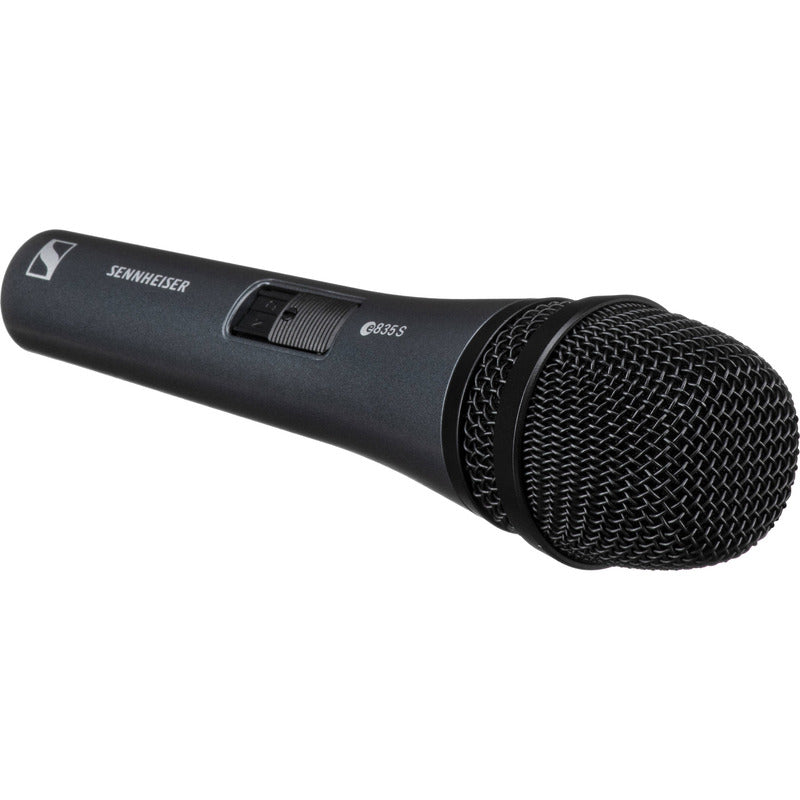 Sennheiser E 835-s Micrófono Dinámico Cardioide De Mano Gris