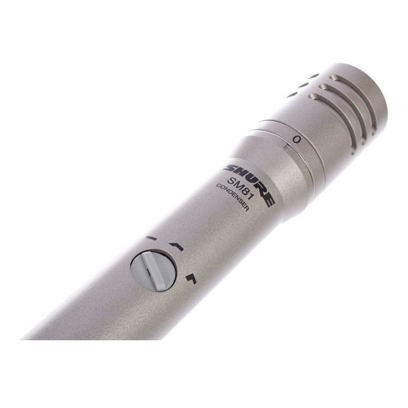 Shure Sm81-lc Micrófono De Condensador Cardioide - Plateado