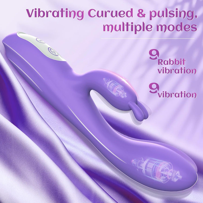 Phanxy Rabbit G Vibrador Spot Con Función De Calefacción