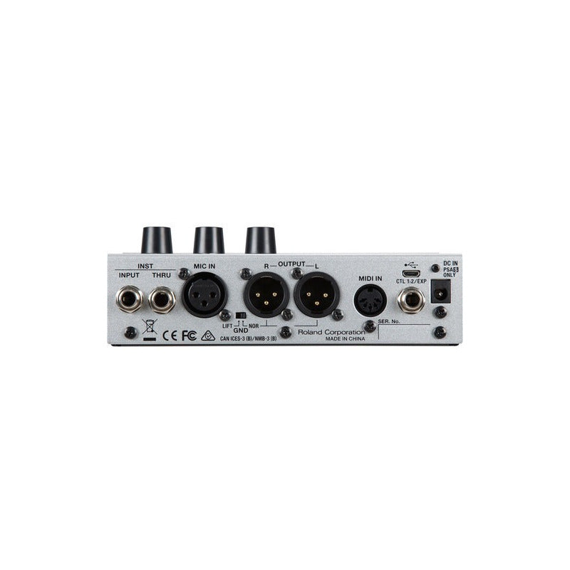 Boss Ve-500 Pedal De Efectos Vocal Performer Effects Plateado