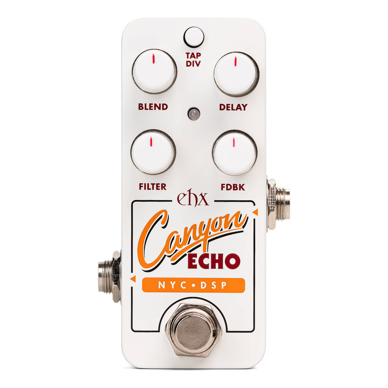 Electro-harmonix Canyon Echo Delay Pedal Blanco