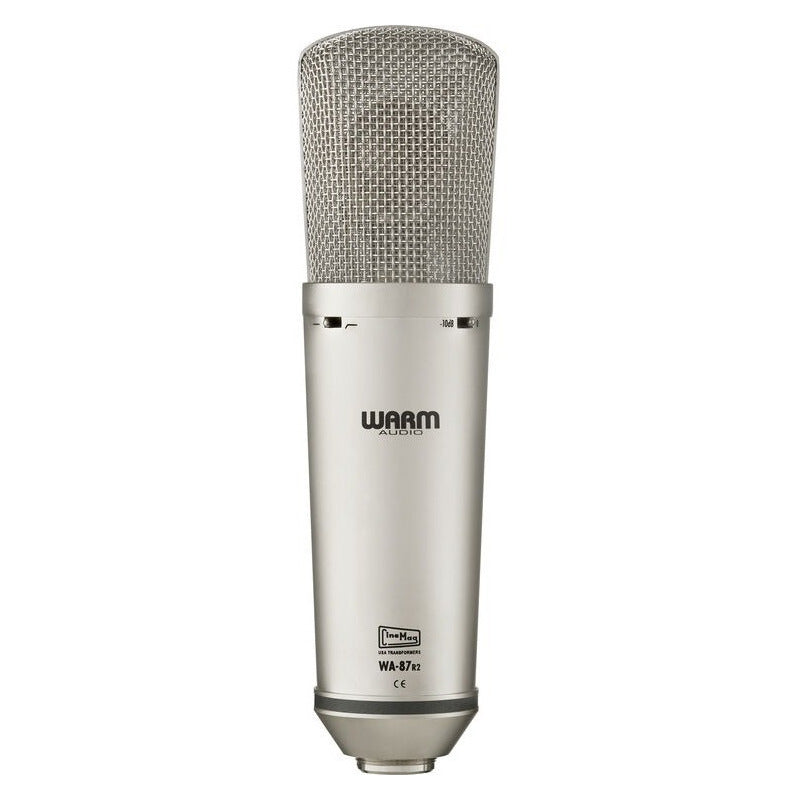 Warm Audio Wa-87 Micrófono Estudio Condensador Plateado