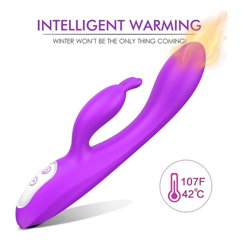 Phanxy Rabbit G Vibrador Spot Con Función De Calefacción