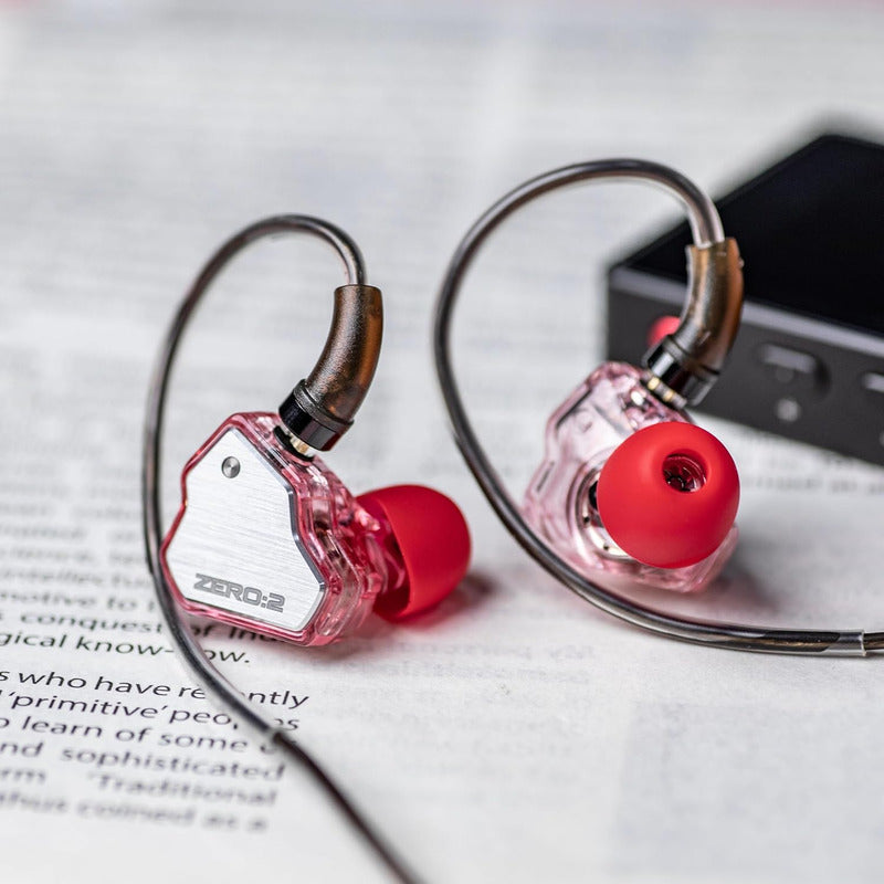 Linsoul 7hz X Crinacle Zero:2 Audifonos In Ear Rosa