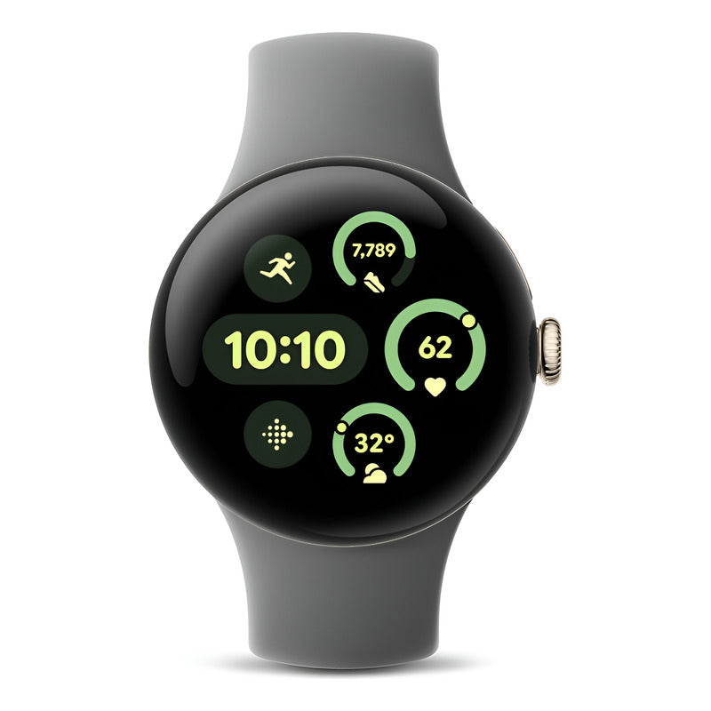 Google Pixel Watch 3 41mm Smartwatch Reloj Inteligente Champagne Gold Silicona Hazel Champagne Gold