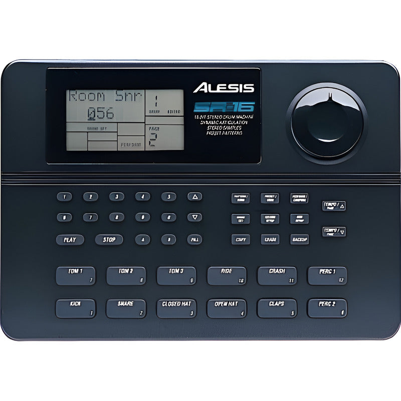 Alesis Sr16 Drum Machine Portable Negro