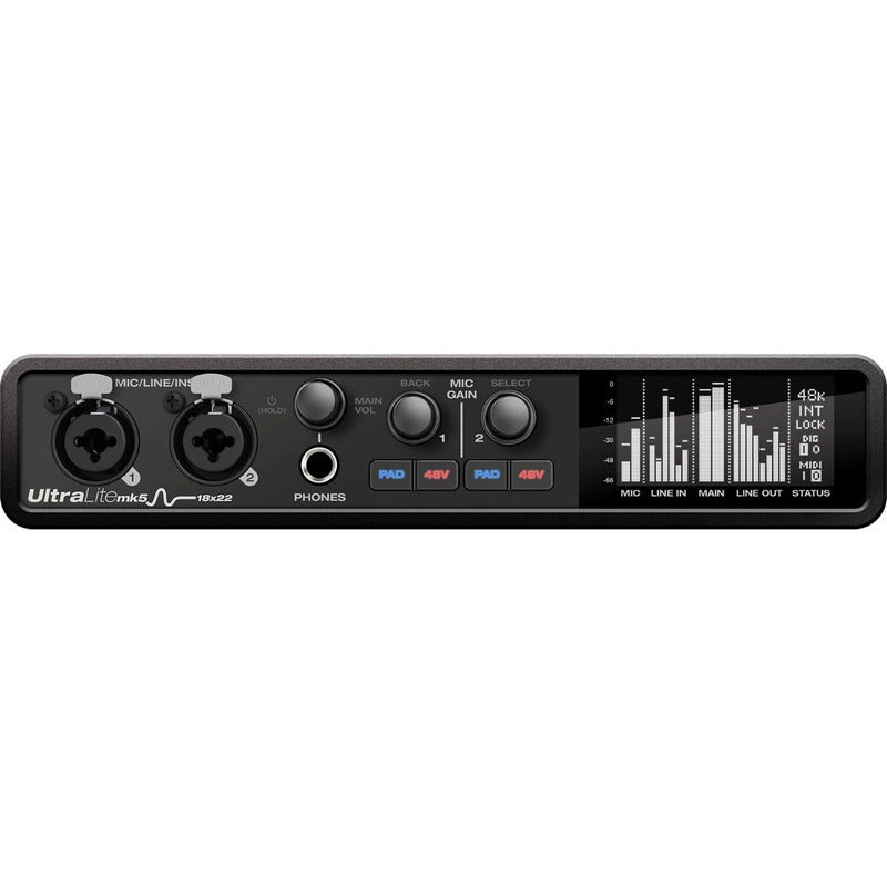Motu Ultralite-mk5 Interfaz De Audio Usb C Negro