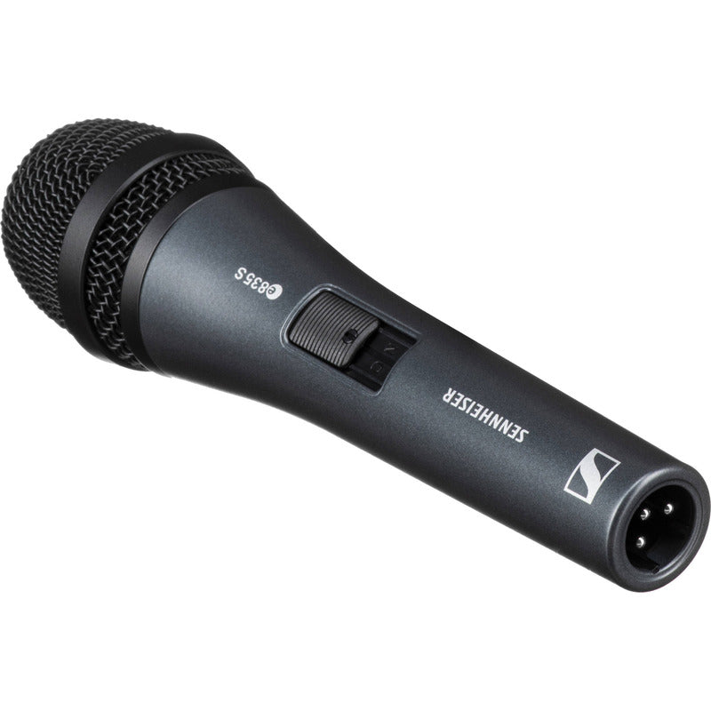 Sennheiser E 835-s Micrófono Dinámico Cardioide De Mano Gris