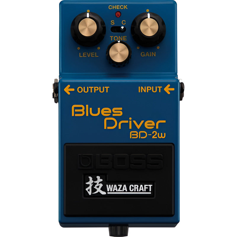 Boss Bd-2w Pedal De Efectos Waza Craft Blues Driver Azul