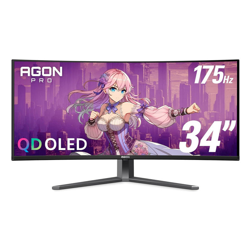 Aoc Agon Pro 34 Monitor Ultrawide Curved Ag346ucd Negro 110v