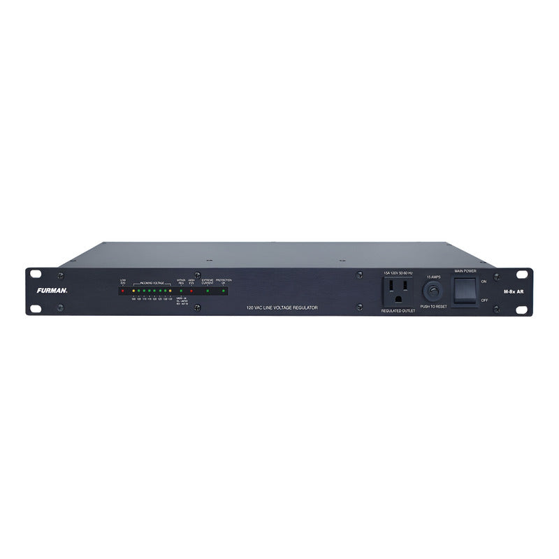 Furman M-8x Ar Multitoma Regulador De Energia Negro