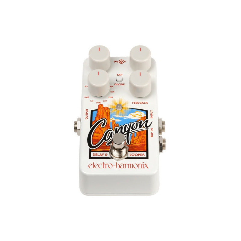 Electro-harmonix Canyon Pedal Delay Y Looper Blanco