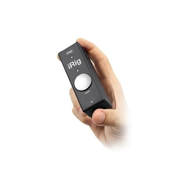 Ik Multimedia Irig Pro I/o Interfaz De Audio Ios Mac Y Pc  Negro