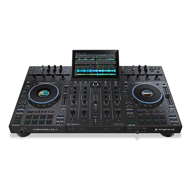 Denon Prime 4+ Controlador Dj Profesional 4 Canales Negro