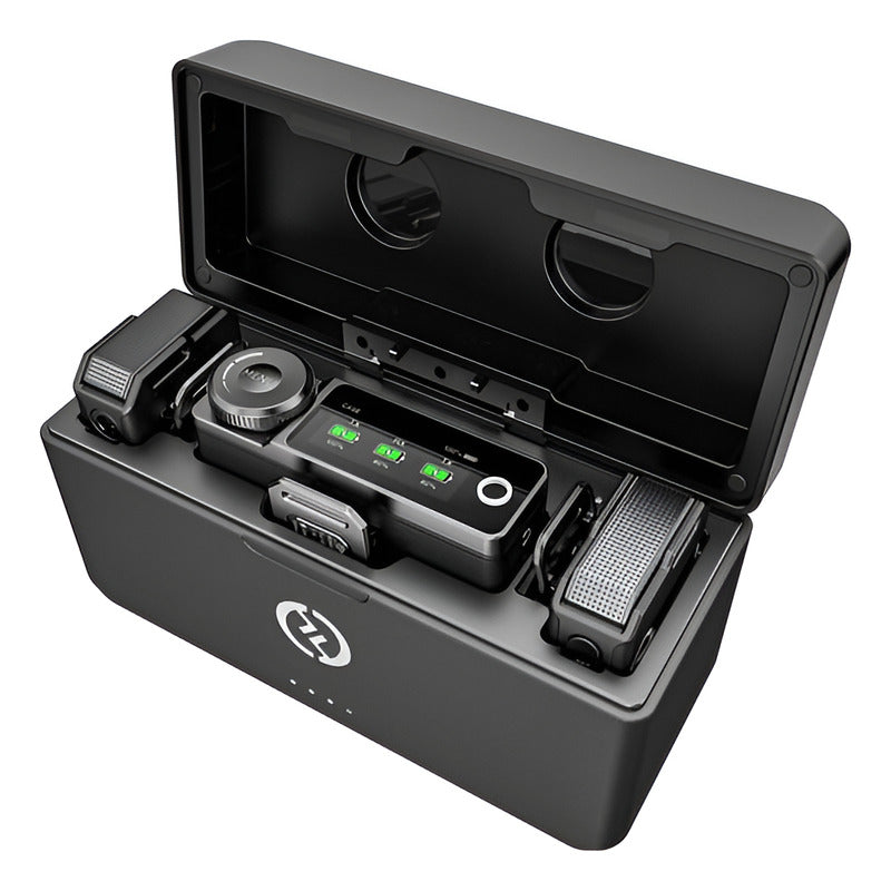 Hollyland Lark Max Duo Microfonos Wireless 2 Personas Negro