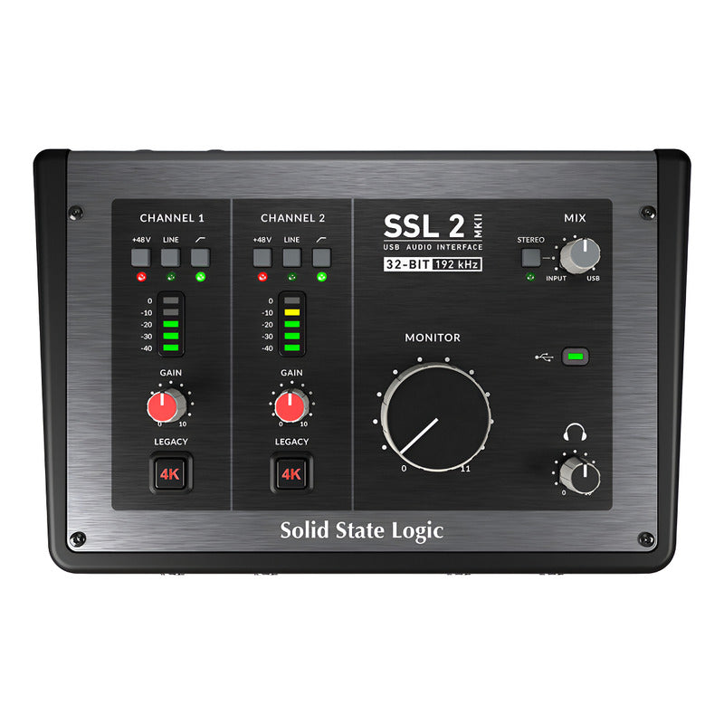 Solid State Logic Ssl 2 Mkii Interfaz Audio Negro 110v