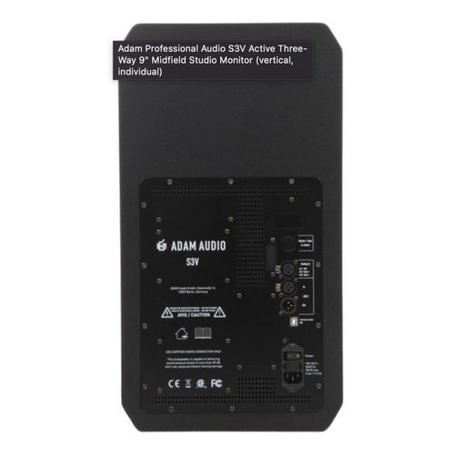 Adam Audio S2v Monitor De Estudio 110v Negro