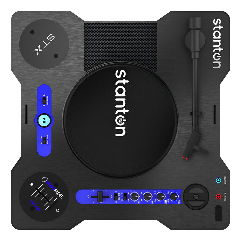 Stanton Stx Tocadiscos Portatil Scratch Negro