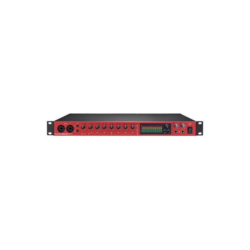 Focusrite Clarett+ 8pre 18x20 Usb Type-c Interfaz De Audio Rojo
