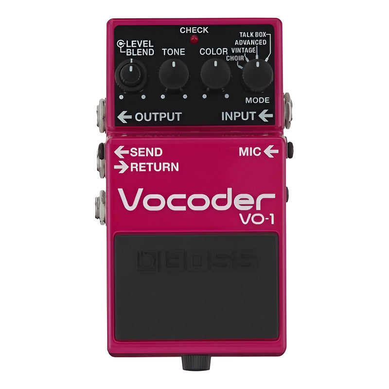 Boss Vo-1 Pedal De Efectos Vocoder Rosa