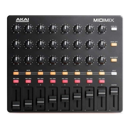 Akai Midimix Portable Usb Mix  Negro