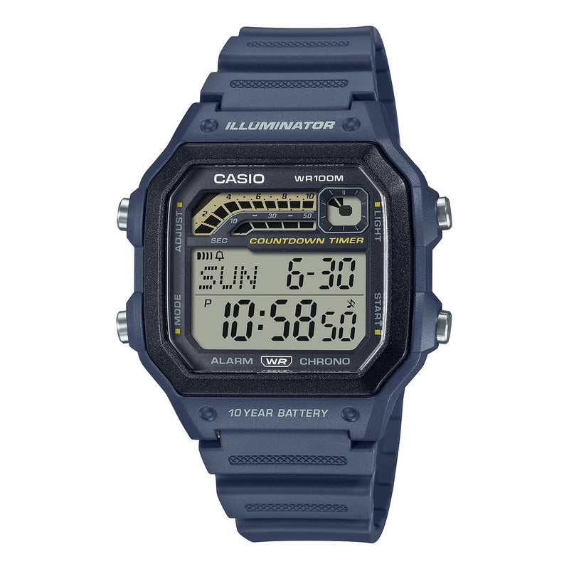 Casio Illuminator Ws-1600 Reloj Digital Deportivo
