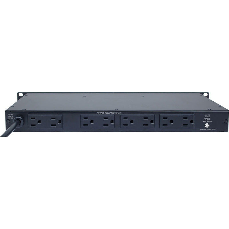 Furman M-8x Ar Multitoma Regulador De Energia Negro