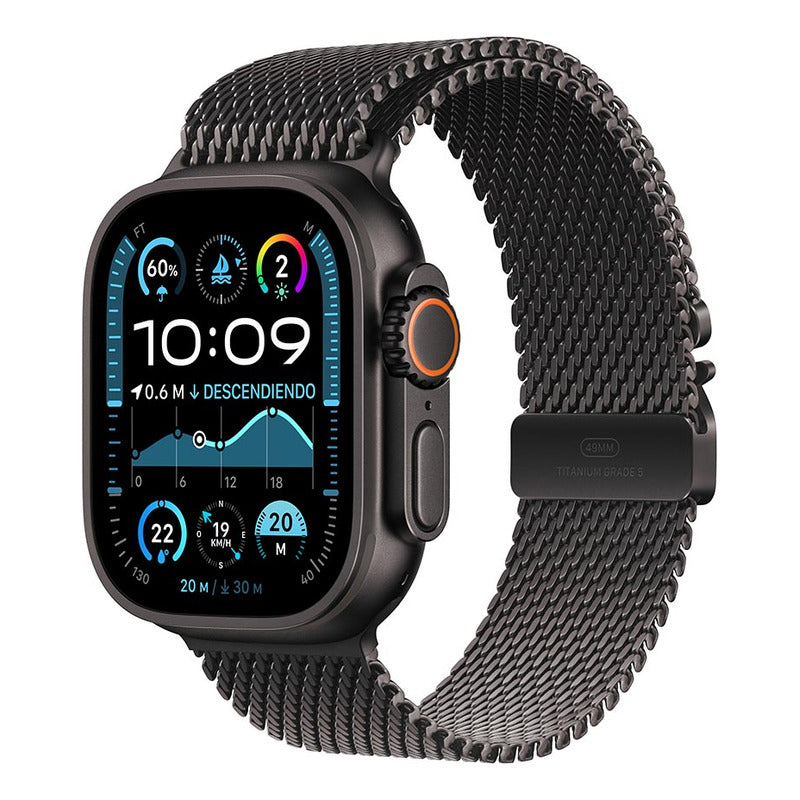 Apple Watch Ultra 2 Case Titanio Milanese Loop L Gpscel 49mm