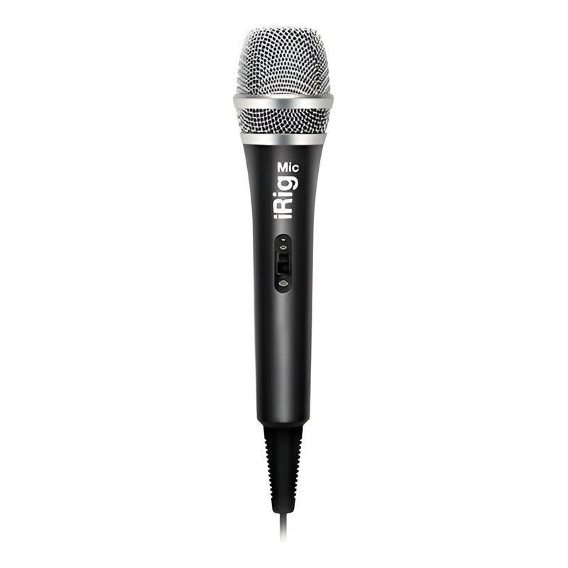 Ik Multimedia Irig Mic Micrófono Vocal Para Mobiles Negro