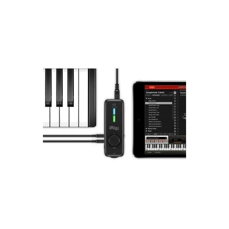 Ik Multimedia Irig Pro I/o Interfaz De Audio Ios Mac Y Pc  Negro
