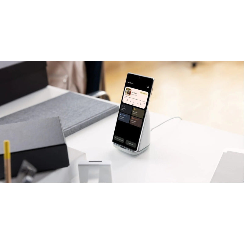 Google Pixel Stand 2 Gen Cargador Inalámbrico Carga Rápida Blanco