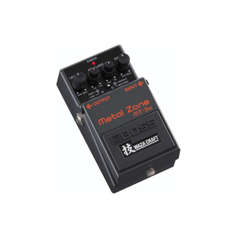 Boss Mt-2w Pedal De Efectos Distortion Waza Metal Zone Negro